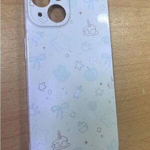 Decorative Phone Case - White